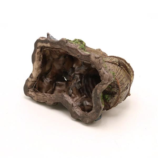 Grote foto houten tonnen 9 cm aquariumdecoratie as 197 dieren en toebehoren vissenkommen