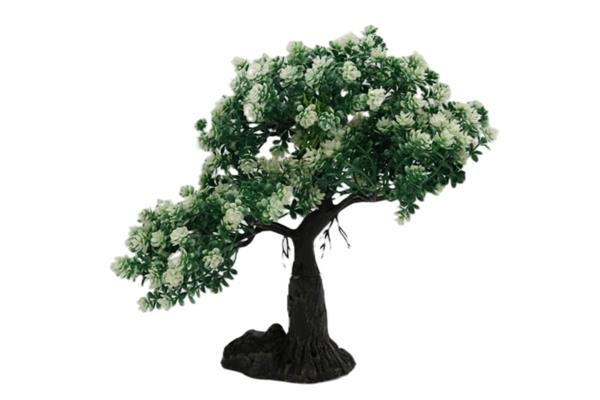 Grote foto bonsaiboom 27cm aquariumdecoratie as 204 dieren en toebehoren vissenkommen