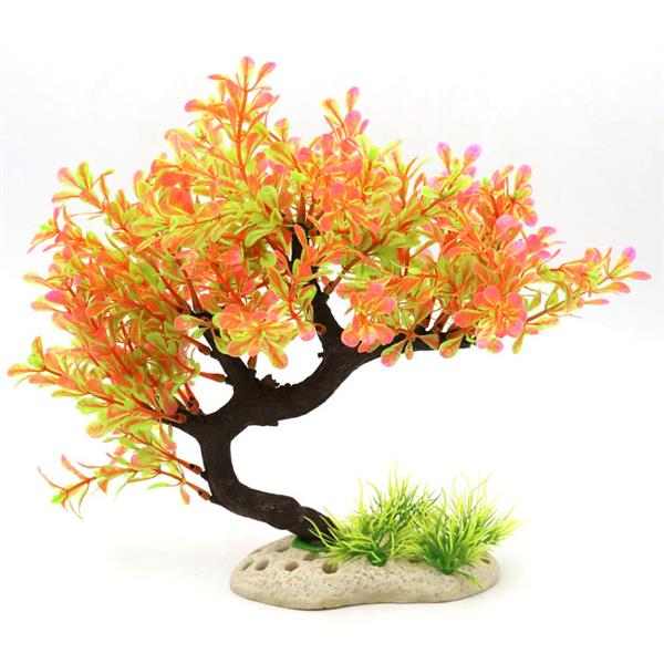 Grote foto bonsaiboom 27cm aquariumdecoratie as 211 dieren en toebehoren vissenkommen