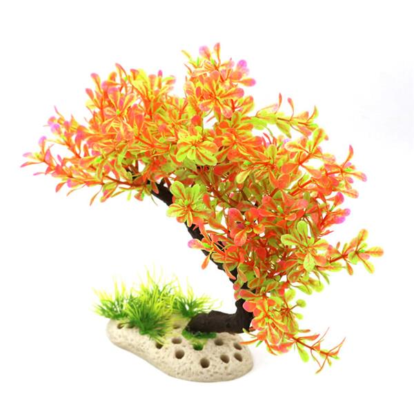 Grote foto bonsaiboom 27cm aquariumdecoratie as 211 dieren en toebehoren vissenkommen