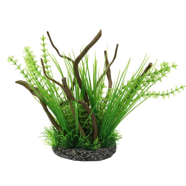 Grote foto aquarium kunstplant aquarium decoratie dieren en toebehoren vissenkommen