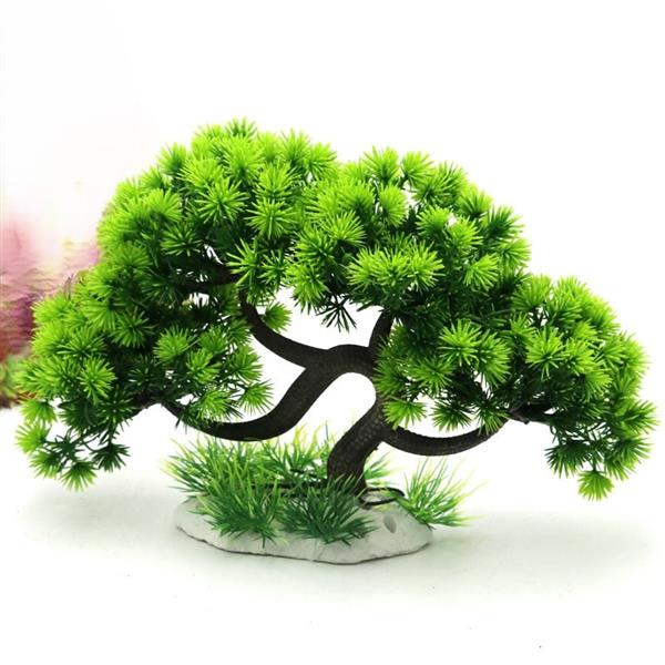 Grote foto bonsiaboom 28cm aquarium decoratieas 224 dieren en toebehoren vissenkommen