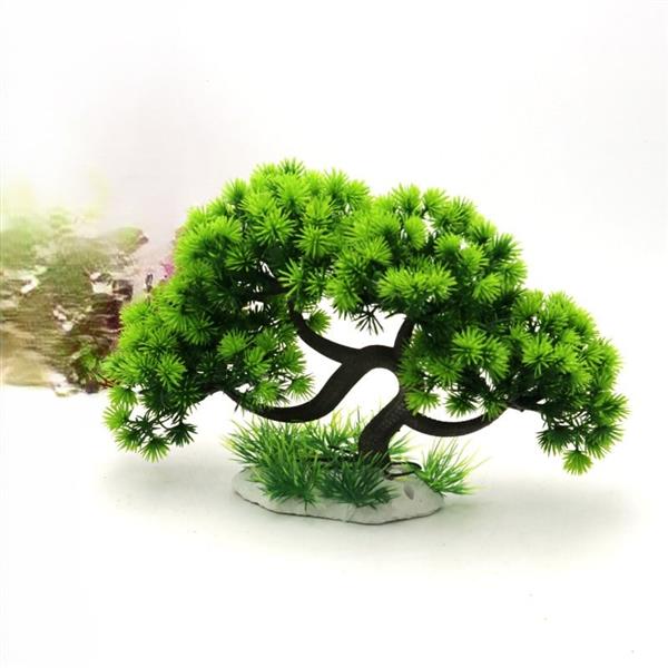 Grote foto bonsiaboom 28cm aquarium decoratieas 224 dieren en toebehoren vissenkommen