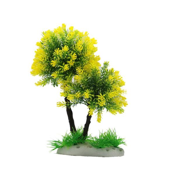 Grote foto bonsaibomen 24cm aquariumdecoratie as 254 dieren en toebehoren vissenkommen
