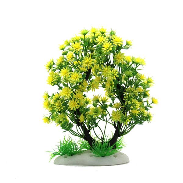 Grote foto bonsaiboom 24cm aquariumdecoratie as 261 dieren en toebehoren vissenkommen