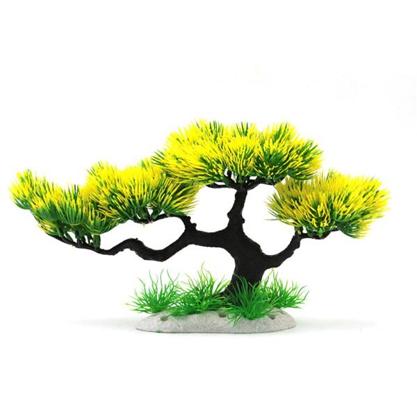 Grote foto bonsaiboom 16cm aquariumdecoratie as 262 dieren en toebehoren vissenkommen