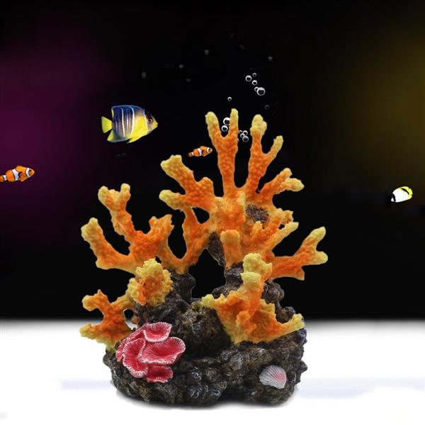 Grote foto kunstkoraal 22 5cm aquariumdecoratie as 263 dieren en toebehoren vissenkommen