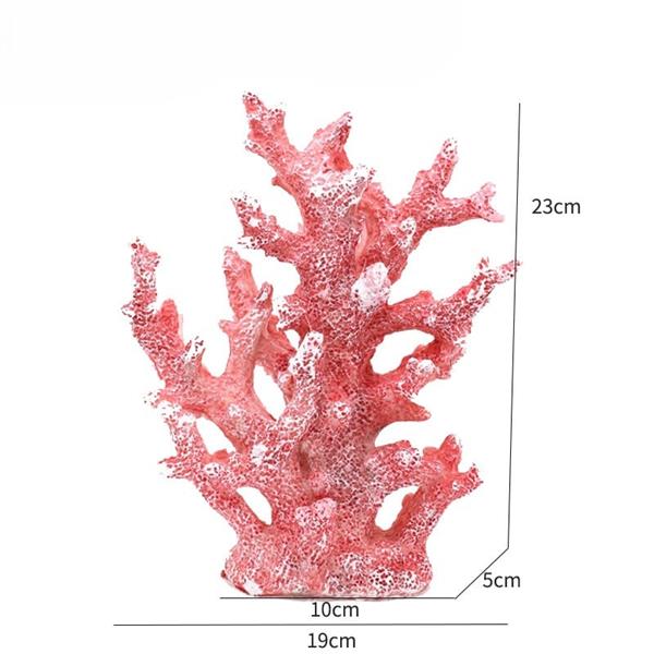 Grote foto kunstkoraal 23cm aquariumdecoratie as 264 dieren en toebehoren vissenkommen