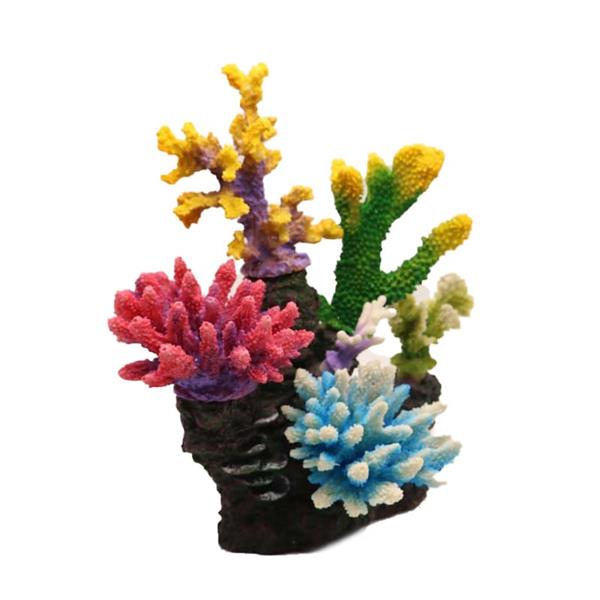 Grote foto kunstkoraal 31 cm aquariumdecoratie as 293 dieren en toebehoren vissenkommen