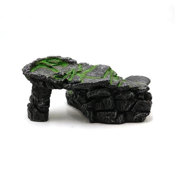 Grote foto bergplateau 11cm aquariumdecoratie as 302 dieren en toebehoren vissenkommen