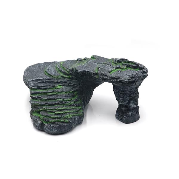 Grote foto bergplateau 12cm aquariumdecoratie as 303 dieren en toebehoren vissenkommen