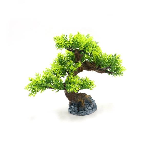 Grote foto bonsaiboom 19cm aquariumdecoratie as 304 dieren en toebehoren vissenkommen