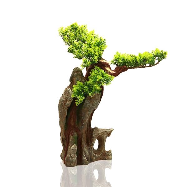 Grote foto bonsaiboom 40 cm aquariumdecoratie as 308 dieren en toebehoren vissenkommen