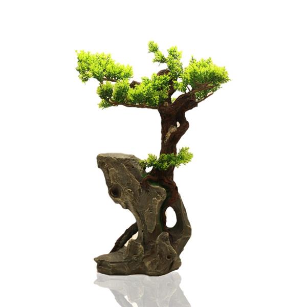 Grote foto bonsaiboom 45cm aquariumdecoratie as 309 dieren en toebehoren vissenkommen