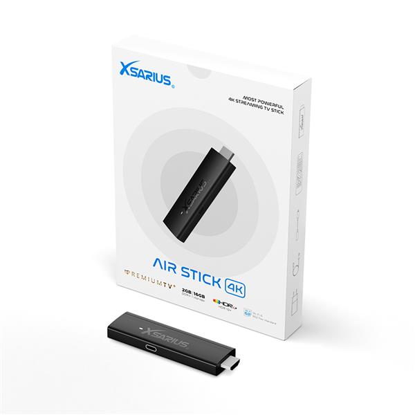 Grote foto xsarius air tv stick 4k uhd telecommunicatie zenders en ontvangers