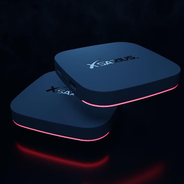 Grote foto xsarius avant 3 ultra black iptv box telecommunicatie zenders en ontvangers