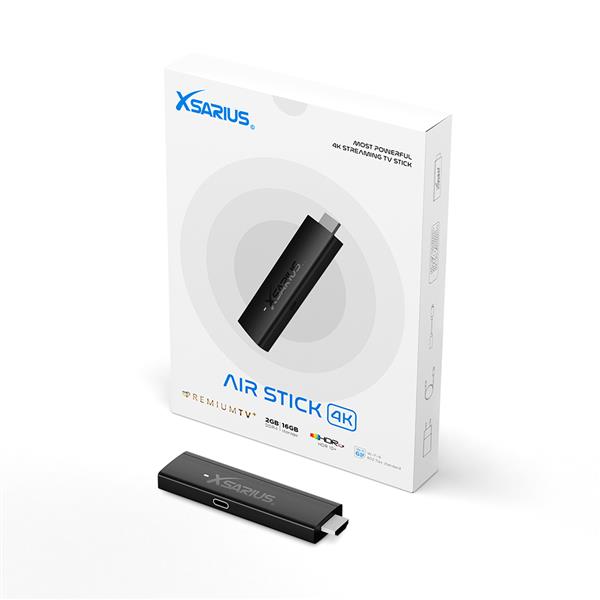Grote foto xsarius air tv stick 4k uhd telecommunicatie zenders en ontvangers