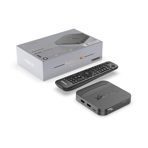 Grote foto xsarius pure 3 plus android iptv set top box telecommunicatie zenders en ontvangers
