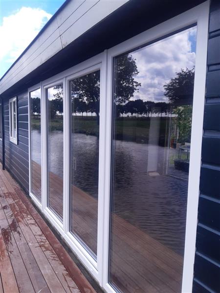 Grote foto 4 delige schuifpuien wit kunststof 5000 x 2100 doe het zelf en verbouw kozijnen en schuifpuien