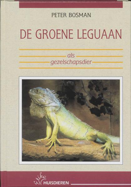 Grote foto de groene leguaan als gezelschapsdier boeken hobby en vrije tijd