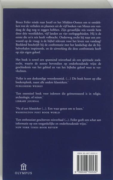 Grote foto de bijbel achterna olympus boeken reisverhalen