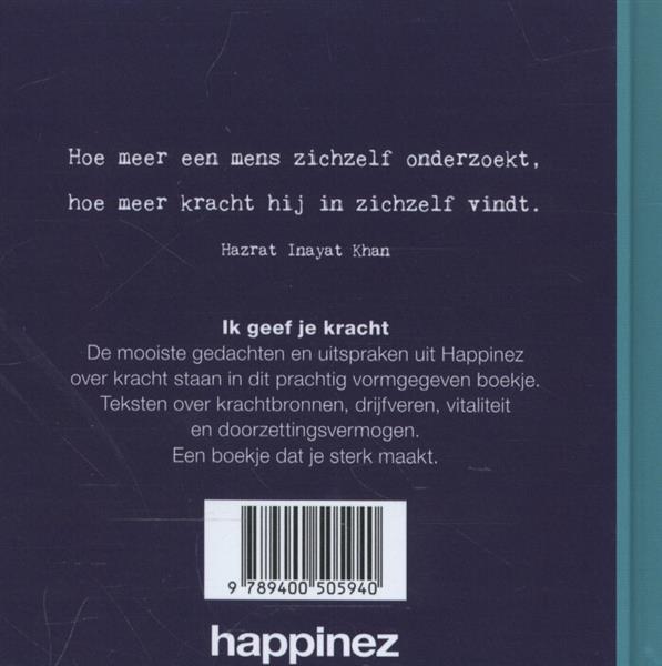 Grote foto ik geef je kracht boeken stripboeken