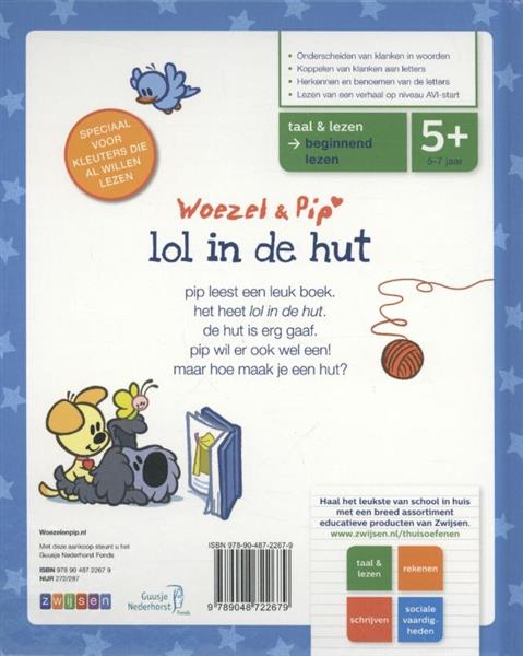 Grote foto lol in de hut woezel pip boeken jeugd 13 jaar en ouder