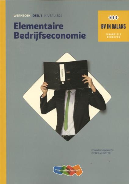 Grote foto elementaire bedrijfseconomie werkboek deel 1 boeken overige boeken