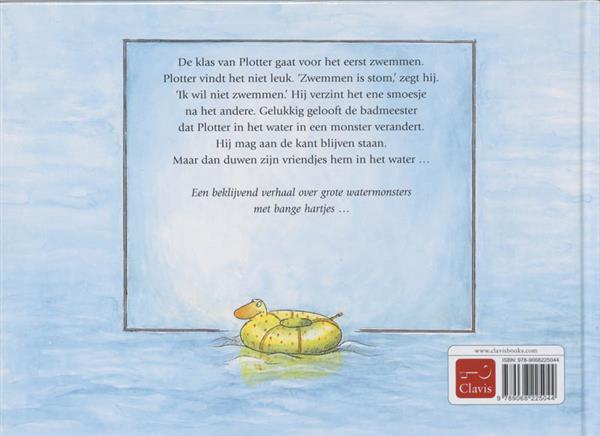 Grote foto plotter wil niet zwemmen boeken overige boeken