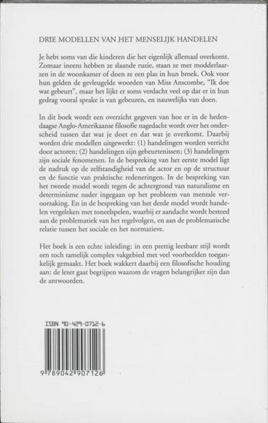 Grote foto drie modellen van het menselijk handelen tertium datur 2 boeken overige boeken