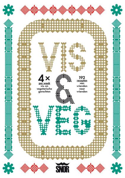 Grote foto vis en vega boeken kookboeken