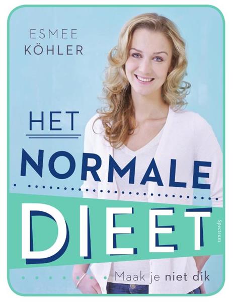 Grote foto het normale dieet boeken kookboeken