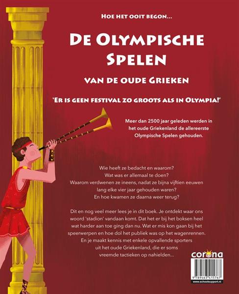 Grote foto de olympische spelen van de oude grieken hoe het ooit begon... boeken jeugd 13 jaar en ouder