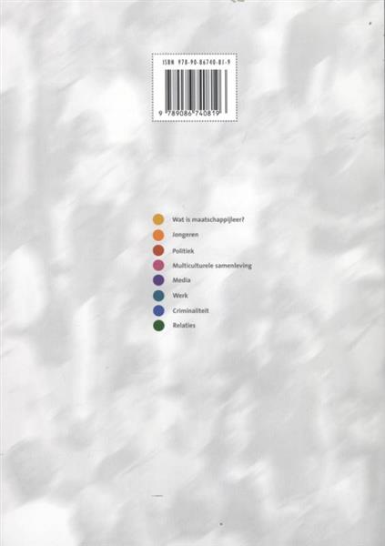 Grote foto werkboek 1 vmbo kgt 2012 2013 thema maatschappijleer voor vmbo kgt niveau boeken overige boeken