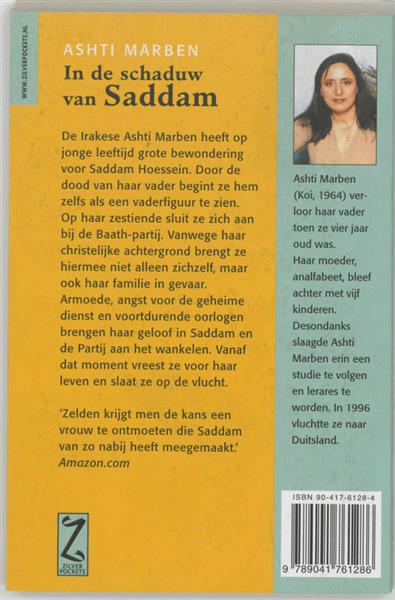 Grote foto in de schaduw van saddam zilver pockets boeken hobby en vrije tijd