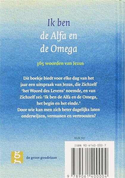 Grote foto ik ben de alfa en de omega boeken overige boeken