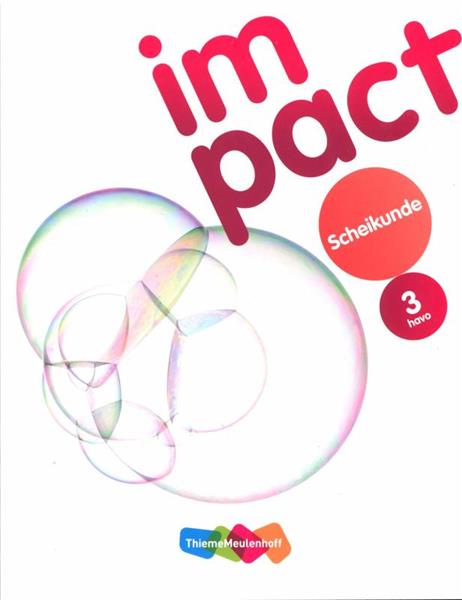 Grote foto impact scheikunde 3 havo leer werkboek boeken overige boeken