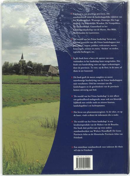 Grote foto wereld friese landschap boeken wetenschap