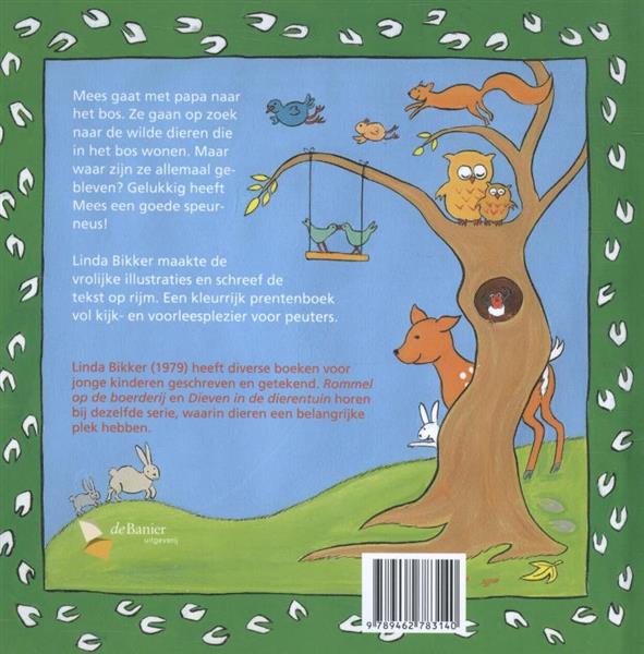 Grote foto speuren in het bos boeken overige boeken