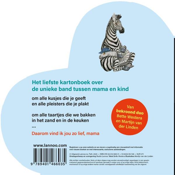 Grote foto daarom vind ik jou zo lief mama boeken jeugd 13 jaar en ouder