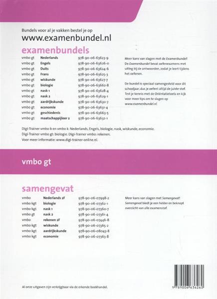 Grote foto examenbundel vmbo gt engels 2015 2016 boeken overige boeken