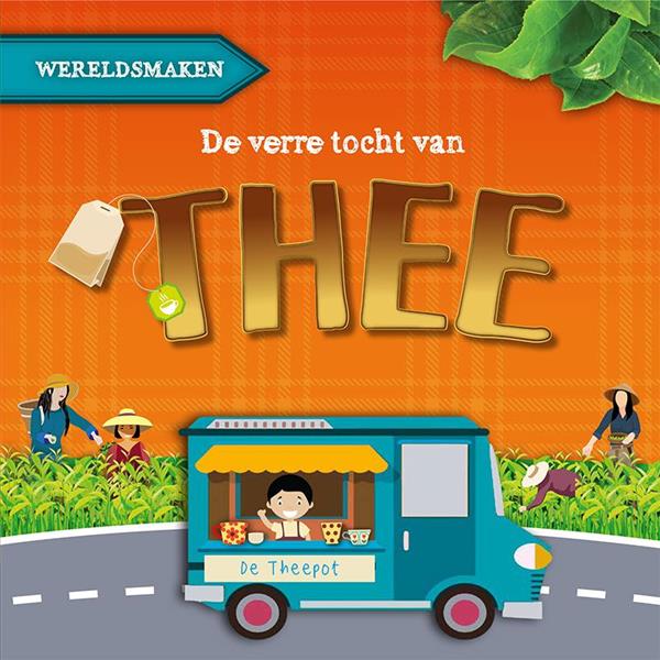 Grote foto de verre tocht van thee wereldsmaken boeken overige boeken