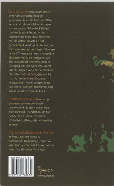 Grote foto immanuel kant en het volle leven boeken overige boeken