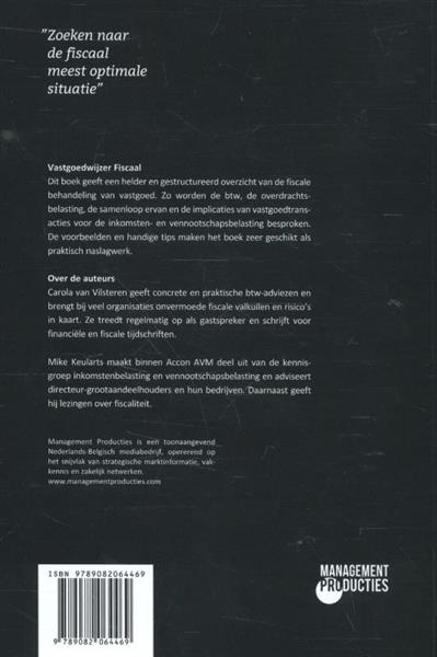Grote foto vastgoedwijzer fiscaal boeken overige boeken