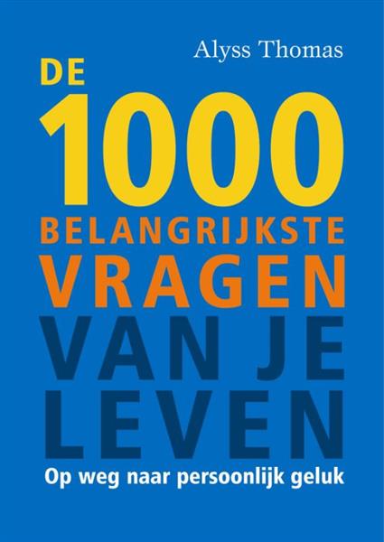 Grote foto de 1000 belangrijkste vragen van je leven boeken psychologie