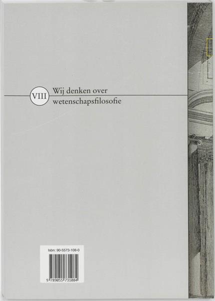 Grote foto wij denken over wetenschapsfilosofie 8 wij denken over 8 boeken overige boeken