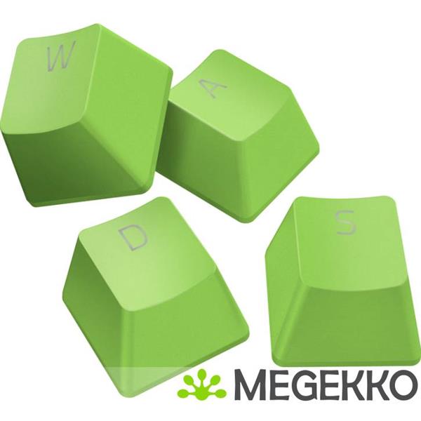 Grote foto razer pbt keycap upgrade set groen computers en software toetsenborden