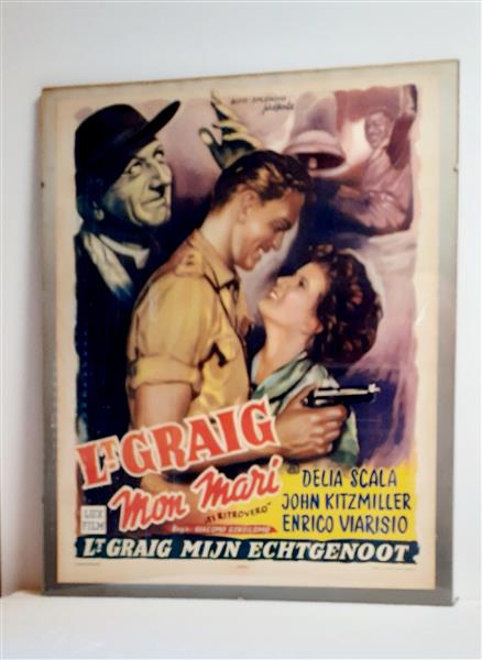 Grote foto luitenant graig missing 1949 1950 antiek en kunst klassiek