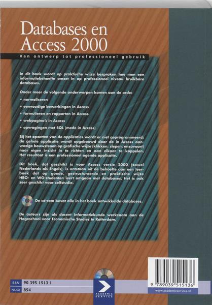 Grote foto databases en access 2000 boeken informatica computer