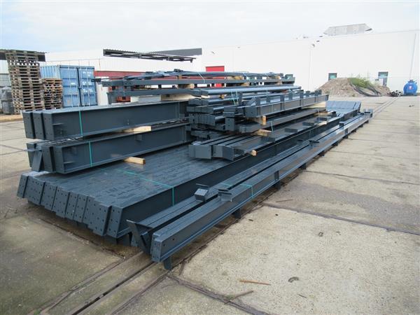Grote foto nieuwe staalconstructie 25.00 x 40.00 meter zakelijke goederen bedrijfs onroerend goed